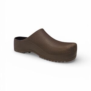BIRKENSTOCK Super-Birki Polyurethane Clogs Unisex Size Womens 7 Brown